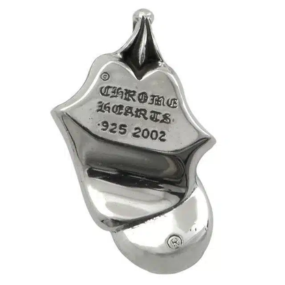 Chrome Hearts ROLLING STONES LIP & TONGUE PENDANT