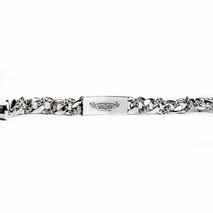 Chrome Hearts DAGGER ID FANCY LINK CLIP BRACELET -6