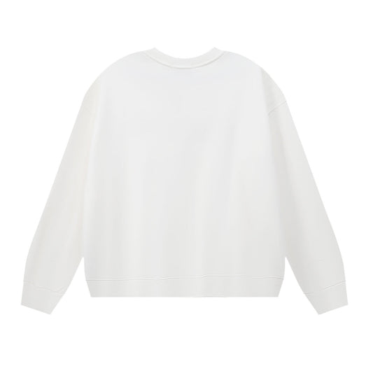 Purple Men's Long-Sleeve T-shirt Sweatshirt 1157