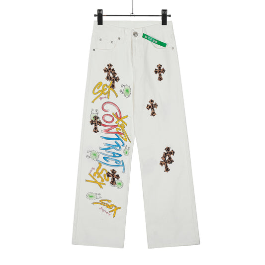 Chrome Hearts NEW Pants 8128